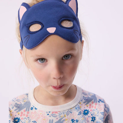 女童彩色碎花棉睡衣套装