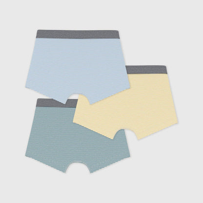 男童三色棉内裤套装(3件)