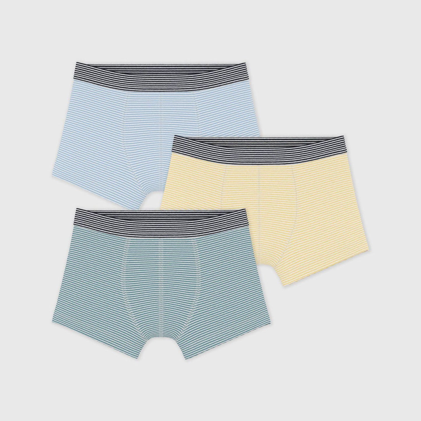 男童三色棉内裤套装(3件)