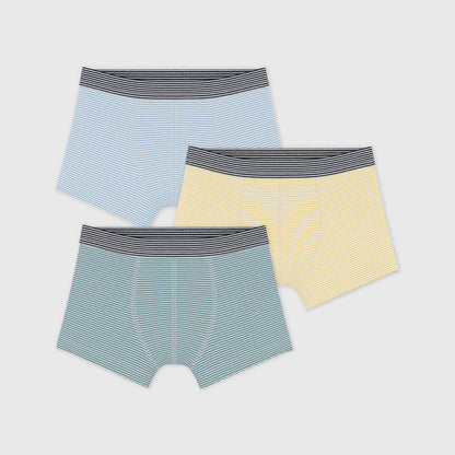 男童三色棉内裤套装(3件)