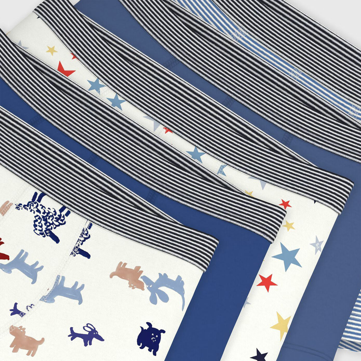 男童彩色棉内裤套装(5件)