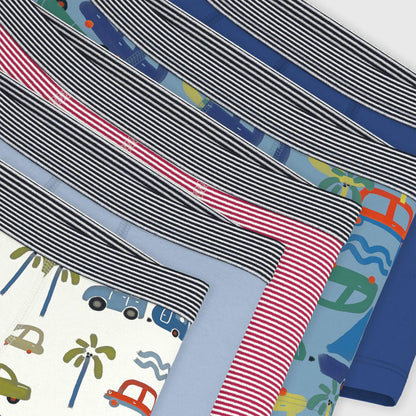 男童彩色棉内裤套装(5件)