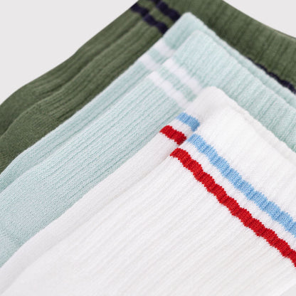 儿童彩色棉袜套装(3件)