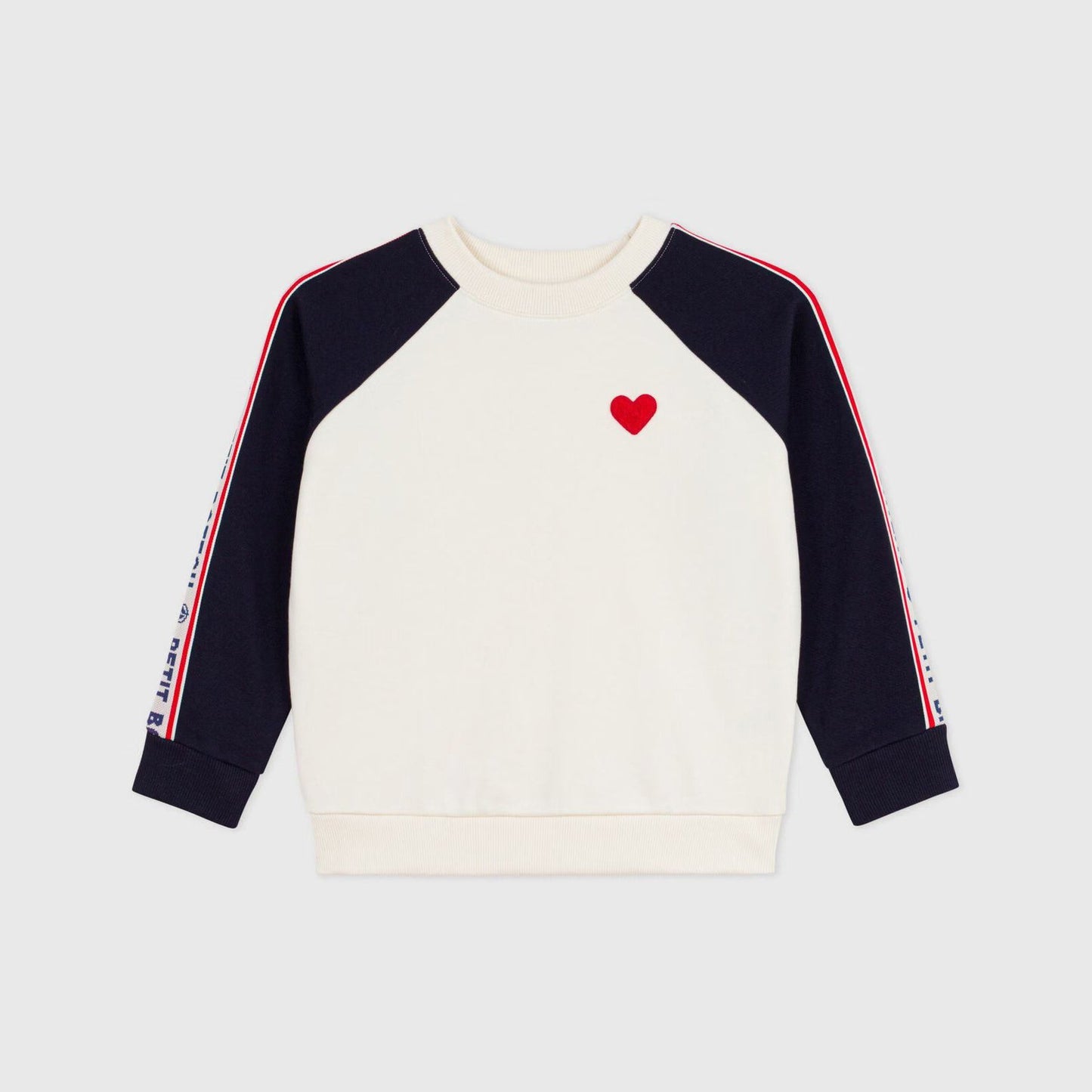 女童白色棉卫衣