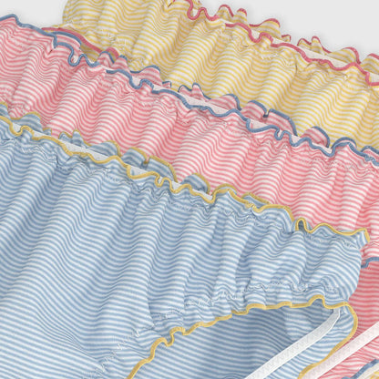 女童彩色棉内裤套装(3件)