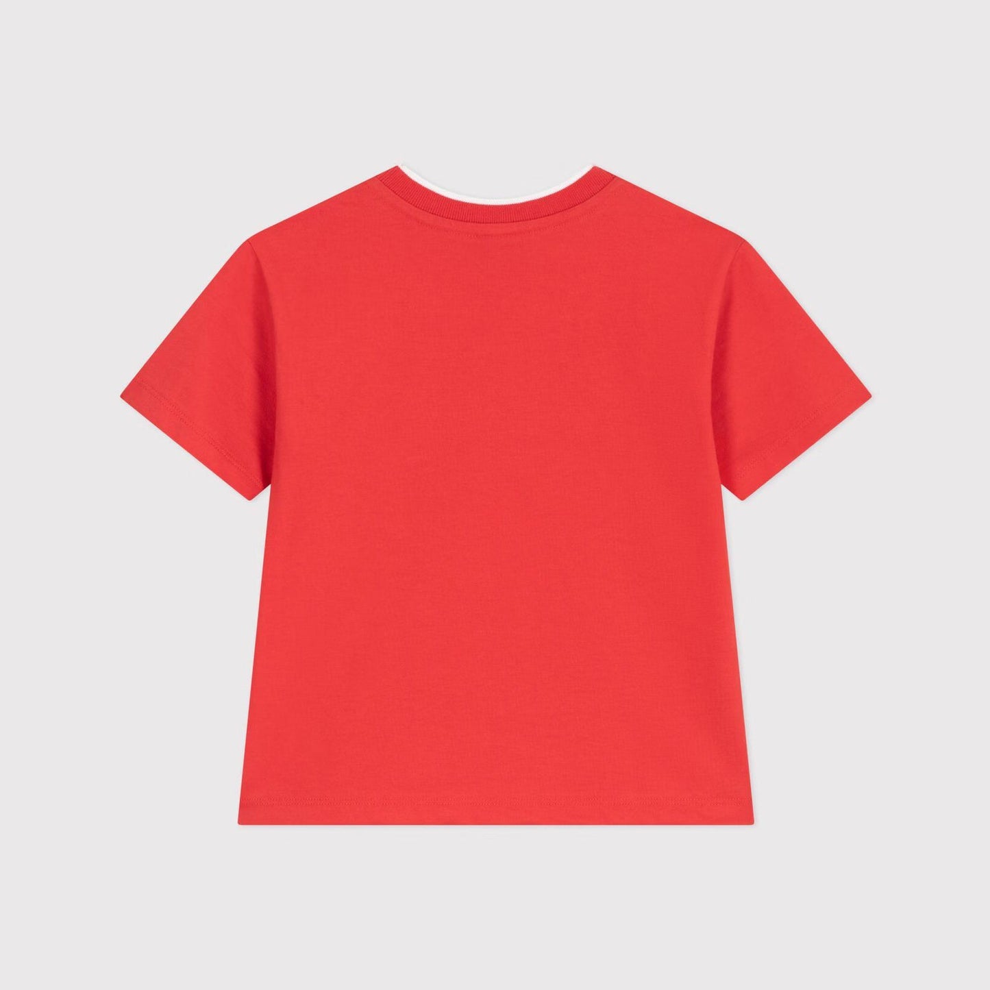 儿童红色Logo棉T恤