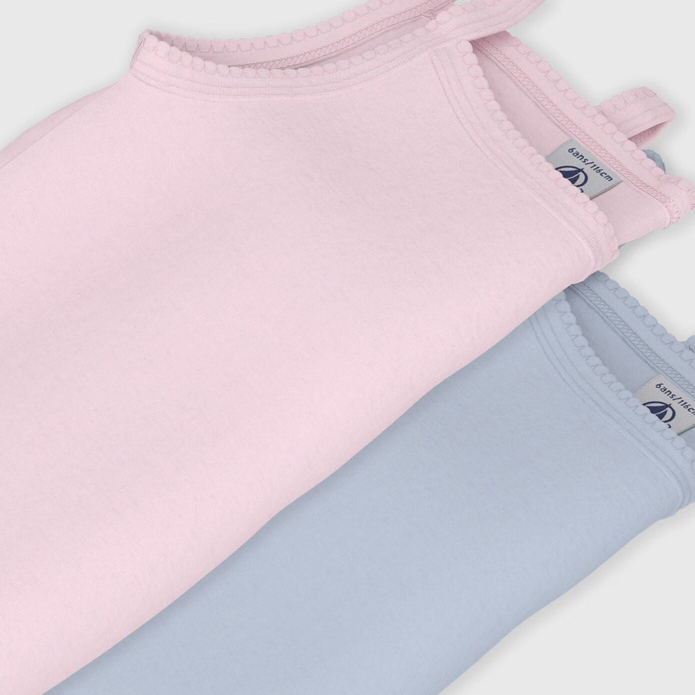 女童彩色棉背心套装(2件)