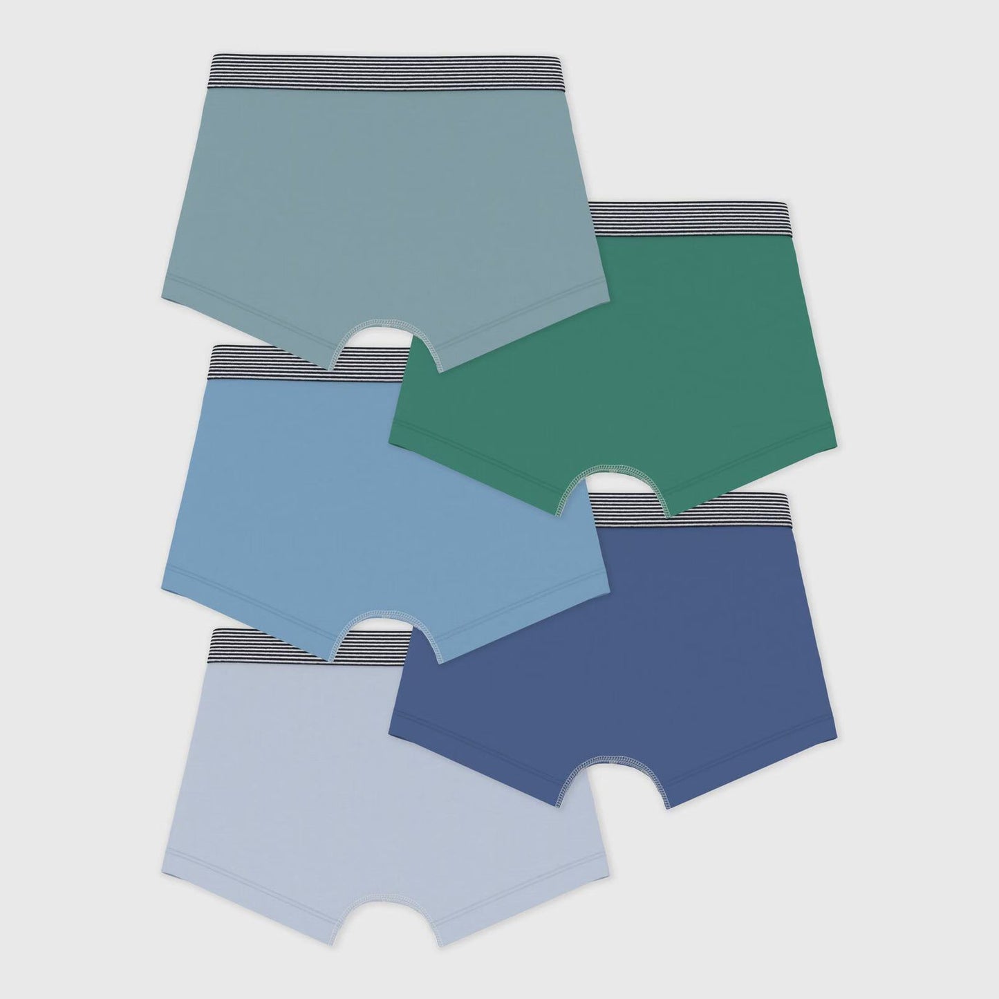 男童彩色棉内裤套装(5件)