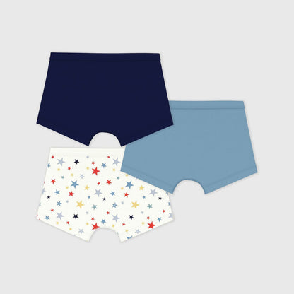 男童三色棉内裤套装(3件)