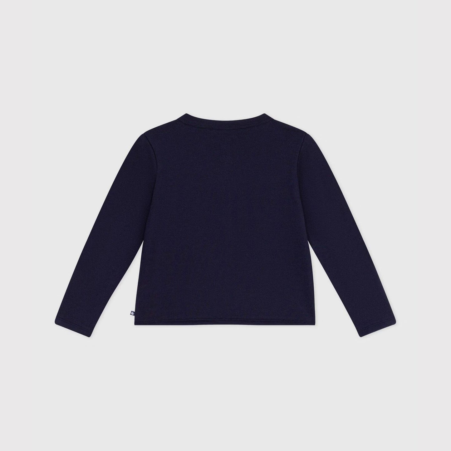 女童深蓝色棉开衫