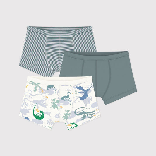 男童彩色棉内裤套装(3件)