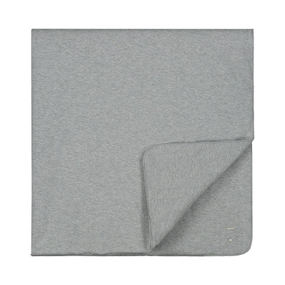 婴儿灰色棉毯子