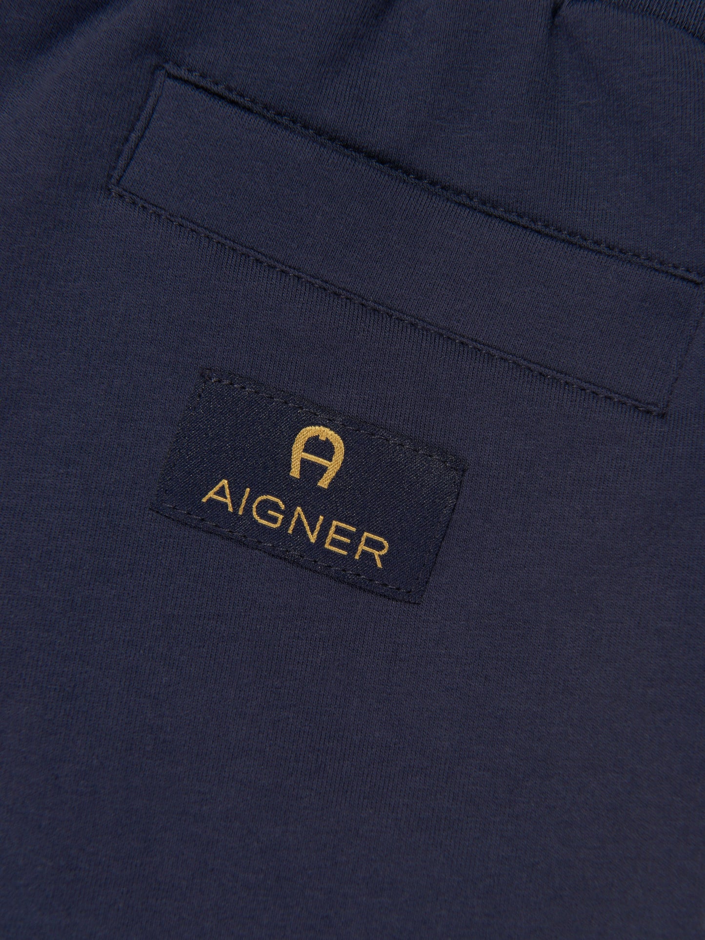 Aigner 男童口袋百慕大短裤（海军蓝）