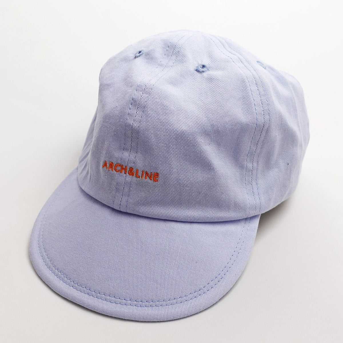 儿童浅蓝色Logo帽子