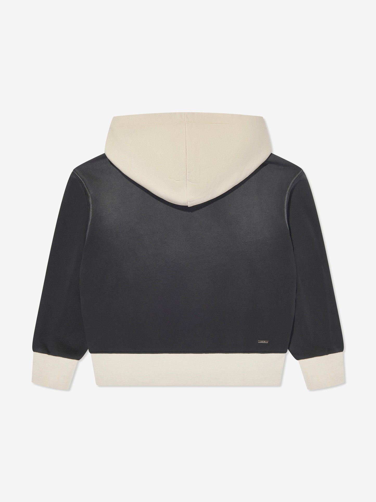 Amiri Kids 学院风连帽衫（黑色）