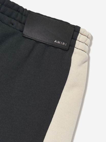 Amiri Kids MA 学院风短裤（黑色）