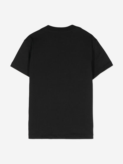 Amiri Kids Arts District 黑色涂鸦 T 恤