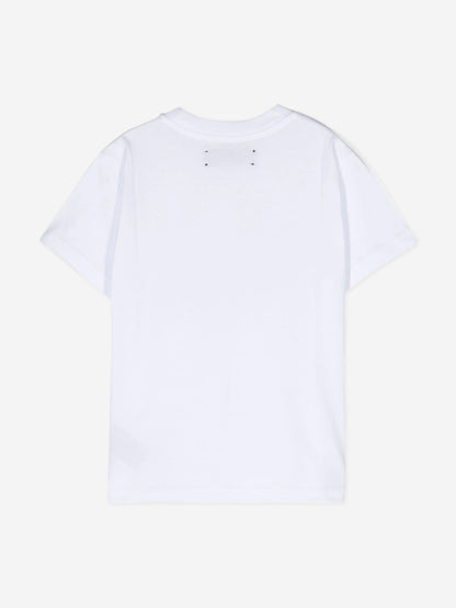Amiri Kids Arts District 白色涂鸦 T 恤