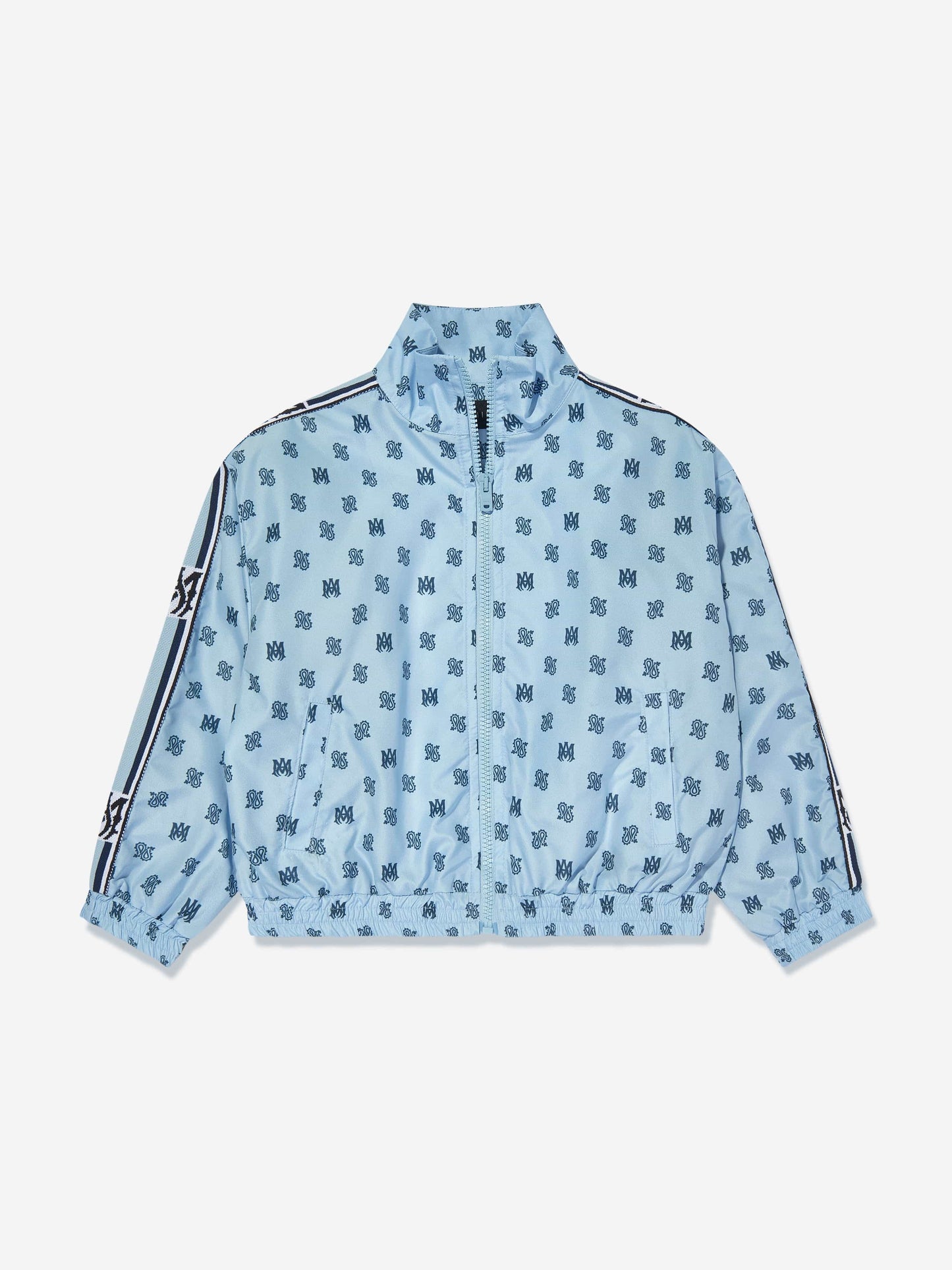 Amiri Kids MA 佩斯利风衣 蓝色