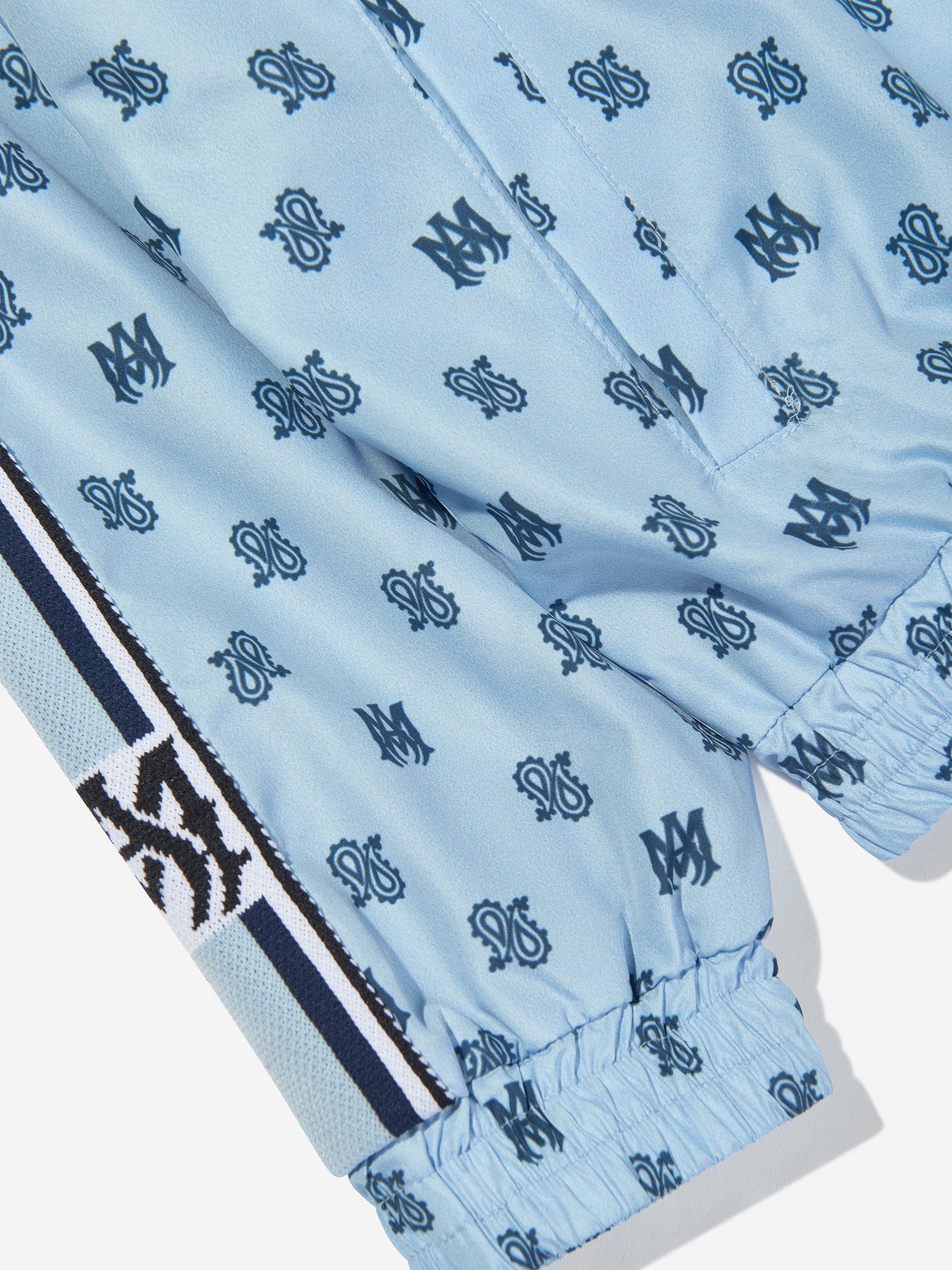 Amiri Kids MA 佩斯利风衣 蓝色