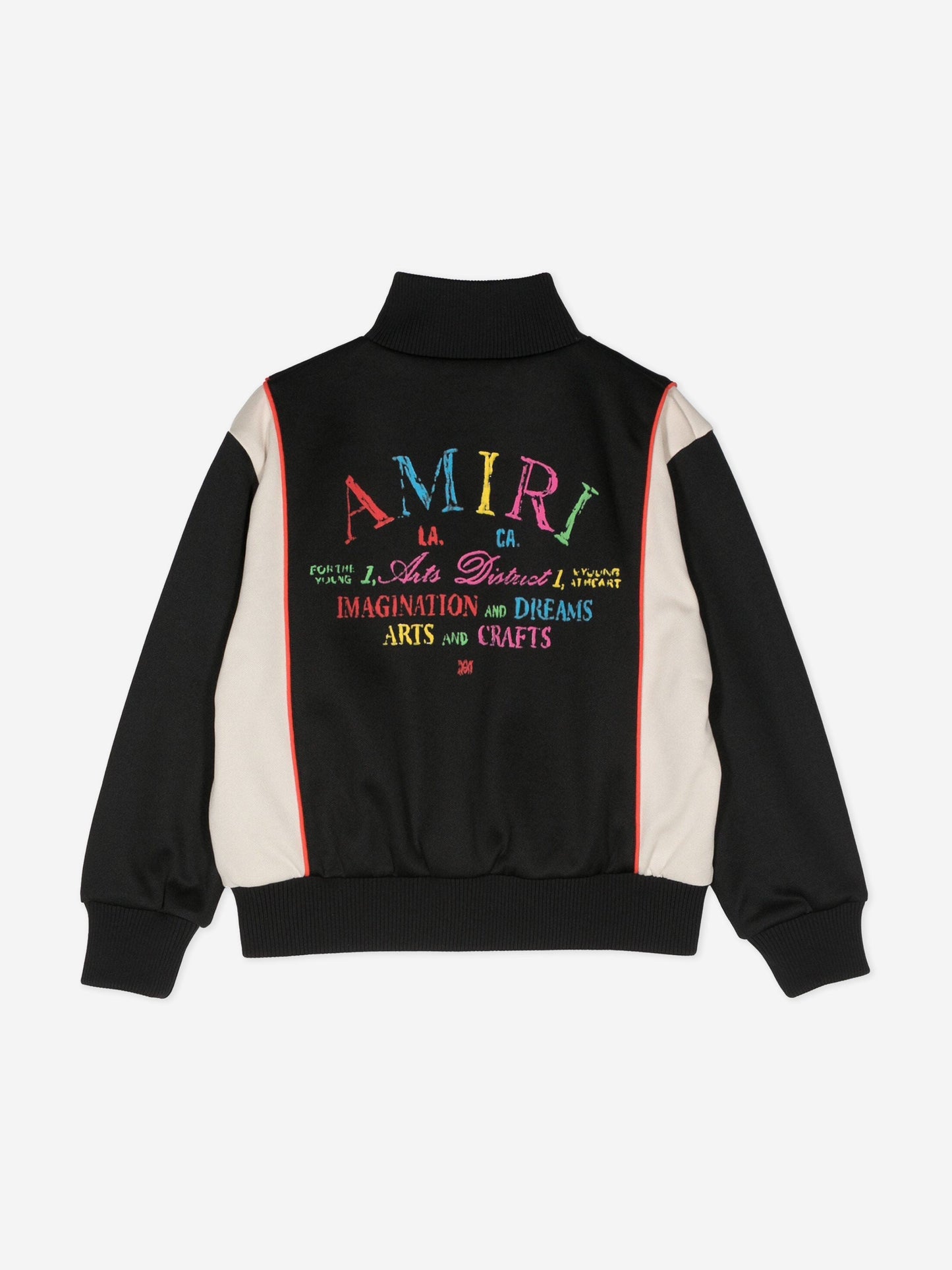 Amiri Kids Arts District 黑色运动夹克