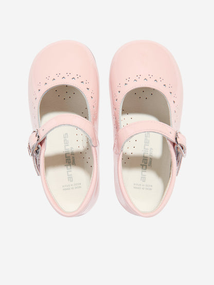 Girls Mary Jane Shoes in Pink