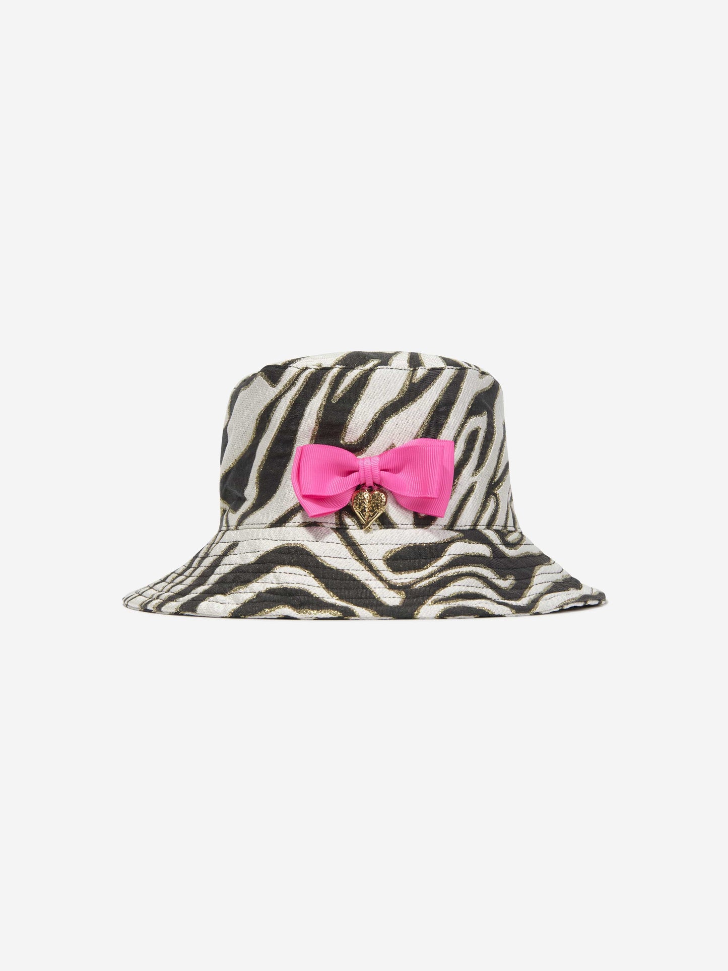 Angels Face Girls Sophie 斑马渔夫帽（白色）