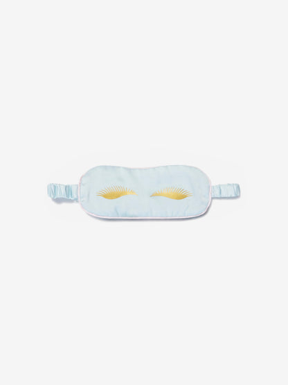 Angels Face 女童缎面晨衣和眼罩
