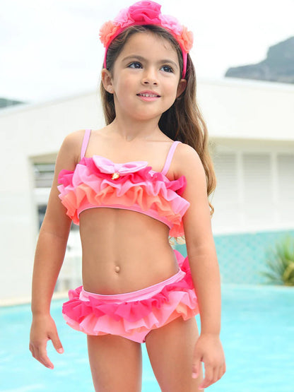 Angels Face Girls Lina Tutu 粉色比基尼