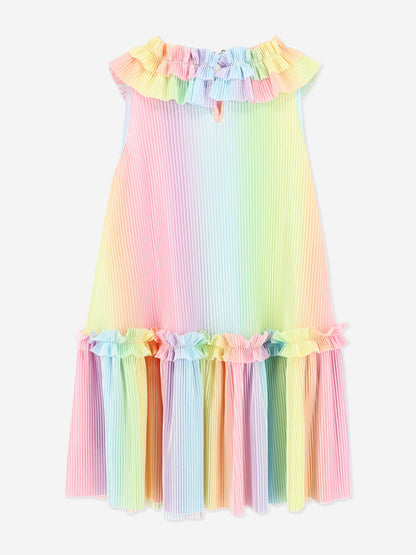 Girls Ember Pleated Dress in Multicolour