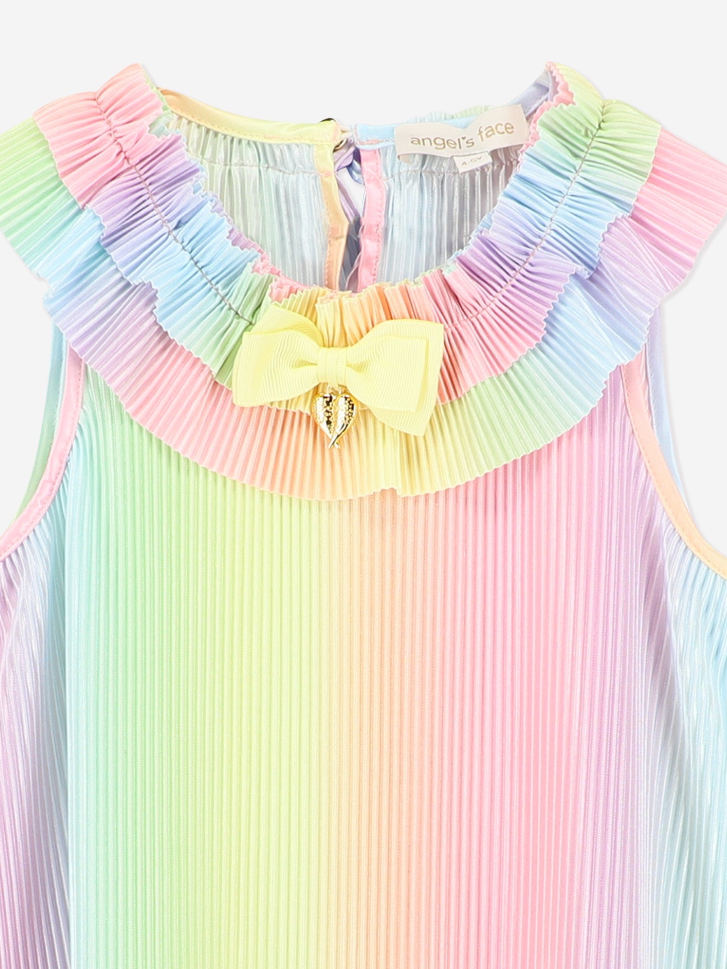 Girls Ember Pleated Dress in Multicolour