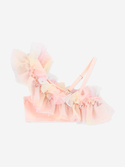 Girls Athens Rainbow Bikini in Pink
