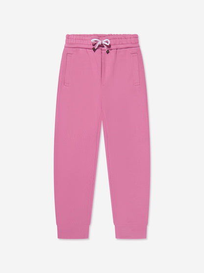 Emporio Armani 女童徽标慢跑裤