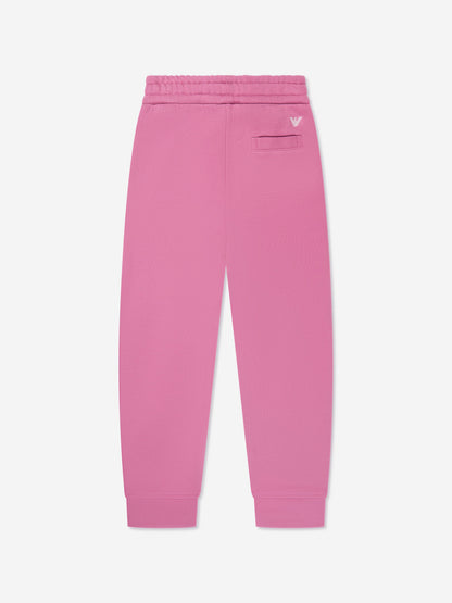 Emporio Armani 女童徽标慢跑裤