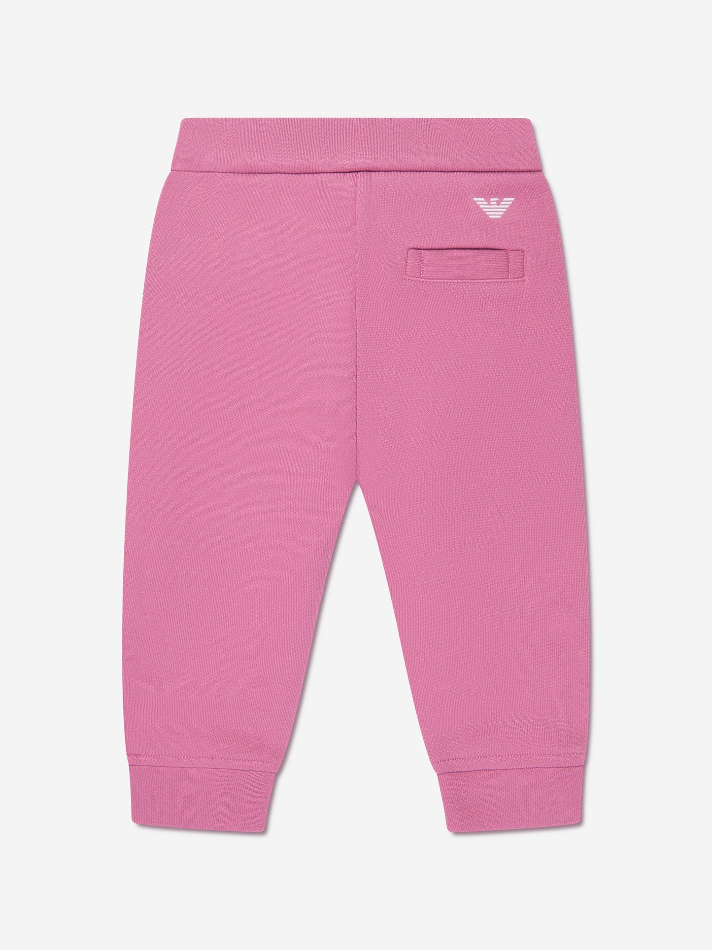 Emporio Armani 女婴徽标慢跑裤