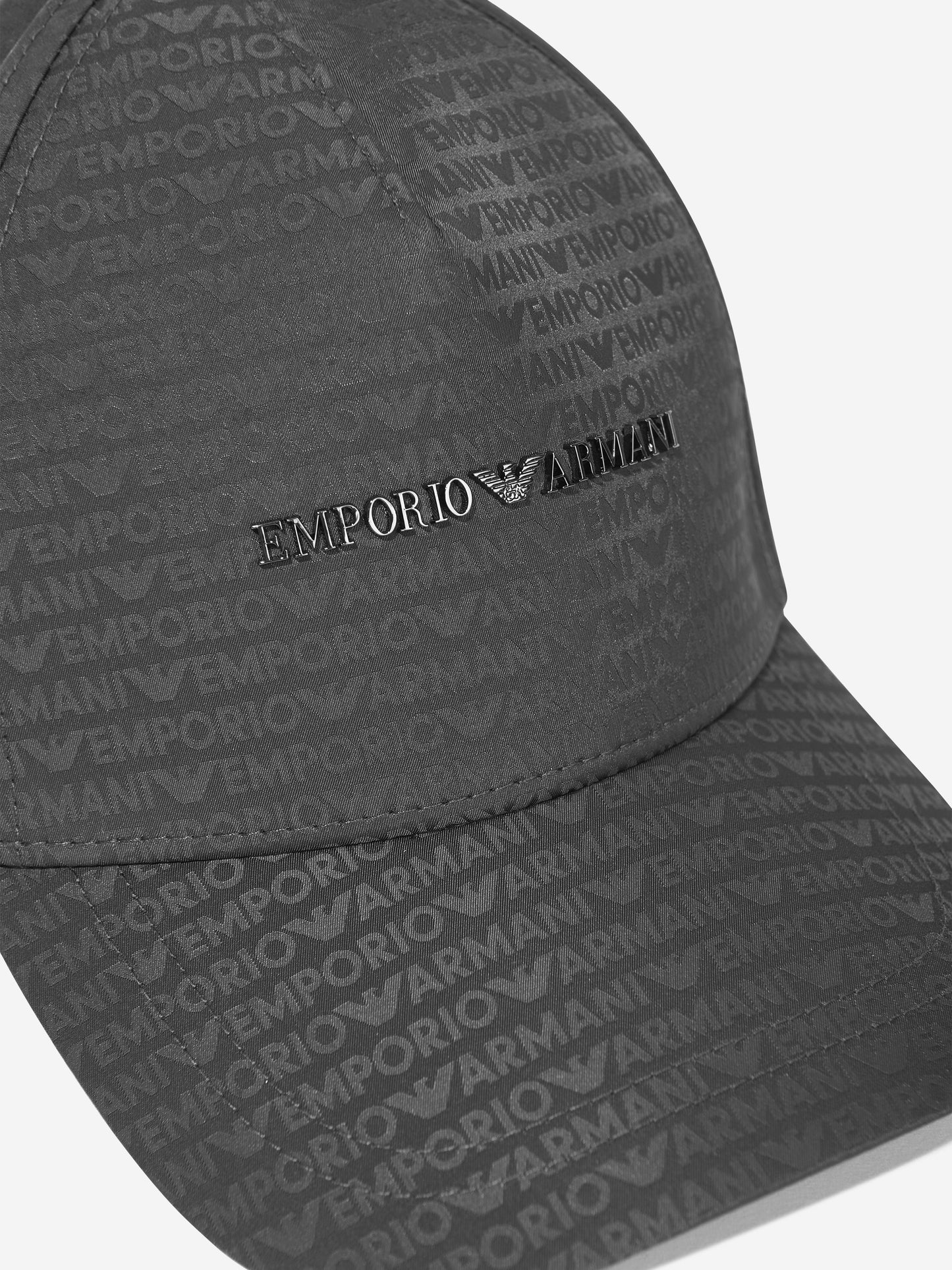 Emporio Armani 男孩绿色徽标棒球帽