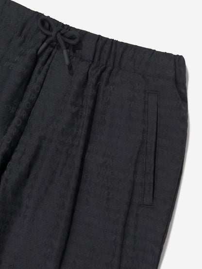 Emporio Armani 男童海军蓝品牌长裤