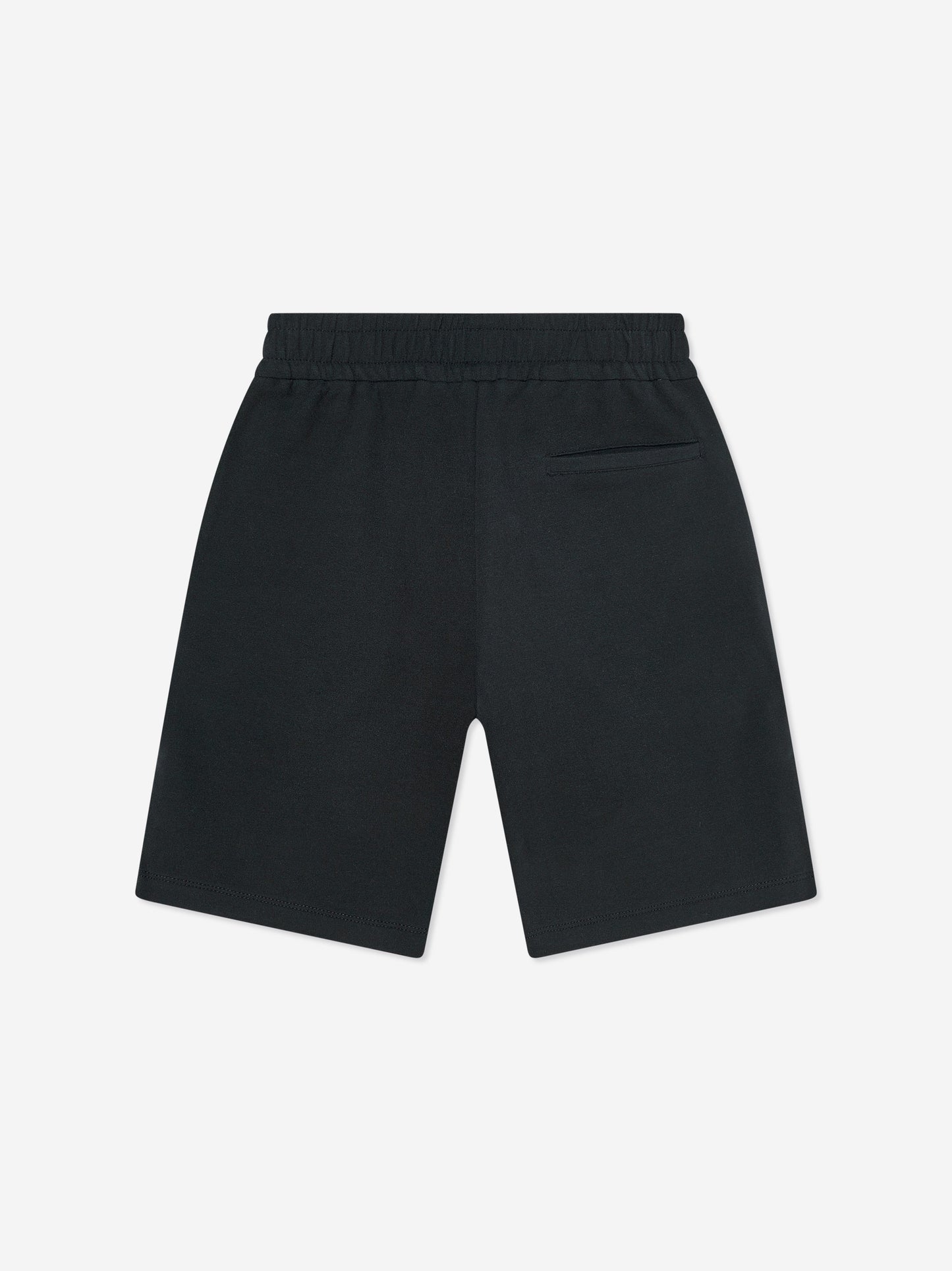 Emporio Armani 男童海军蓝徽标百慕大短裤