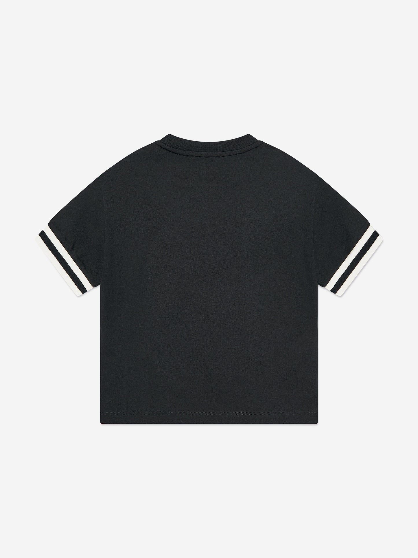 Emporio Armani 男童徽标 T 恤（海军蓝）