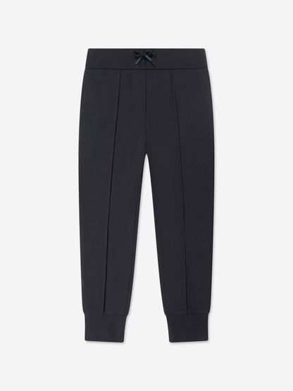 Emporio Armani 男童海军蓝徽标运动服