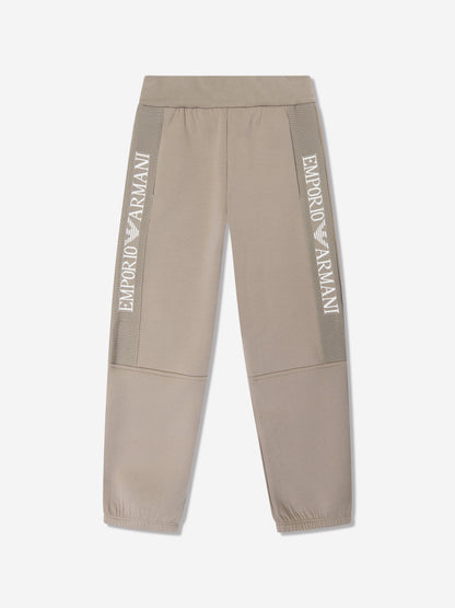 Emporio Armani 男童米色徽标运动服