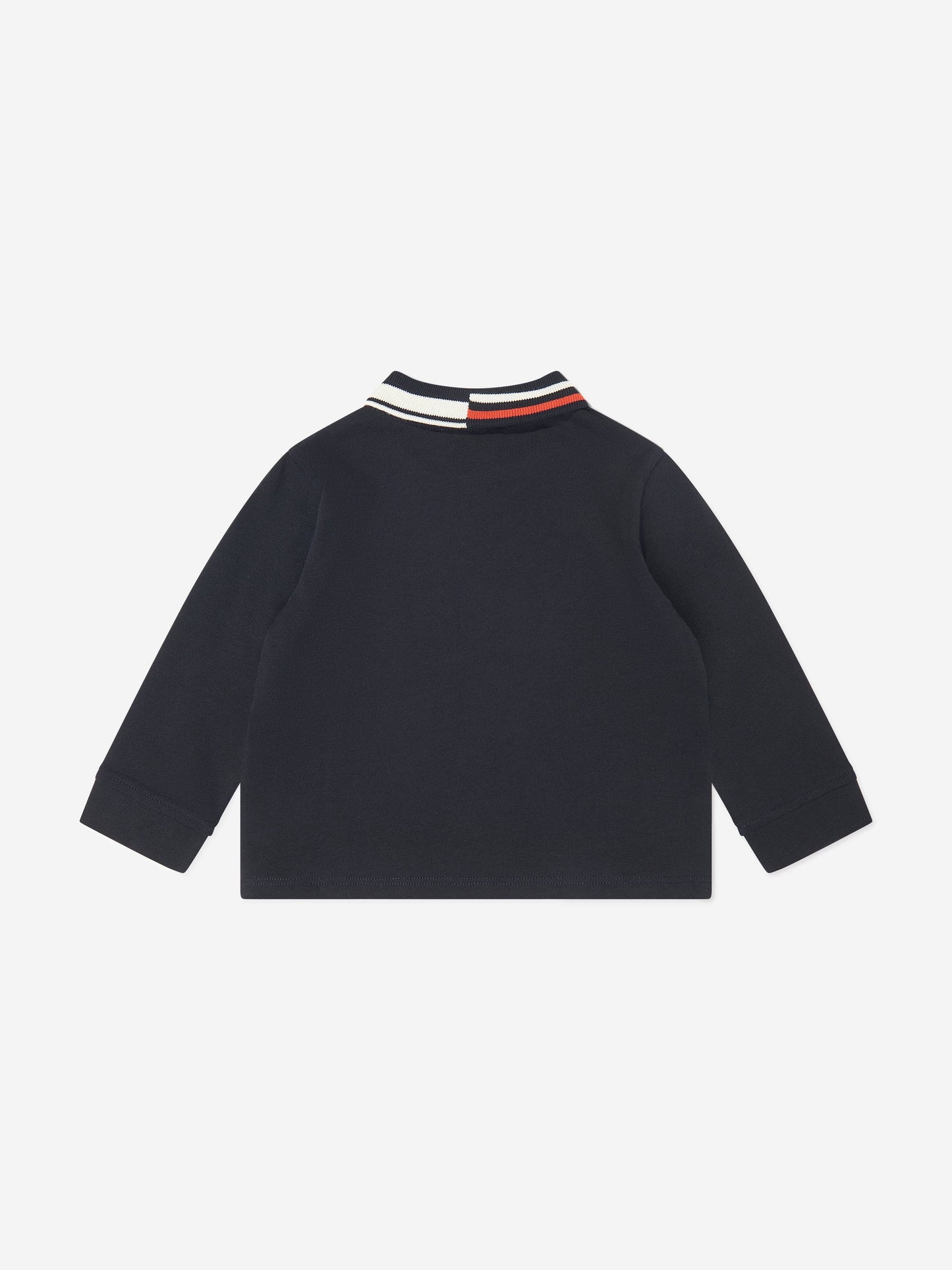 Emporio Armani 男婴长袖 Polo 衫（海军蓝）