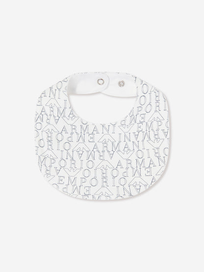 Emporio Armani 男婴婴儿连体衣礼品套装（蓝色）