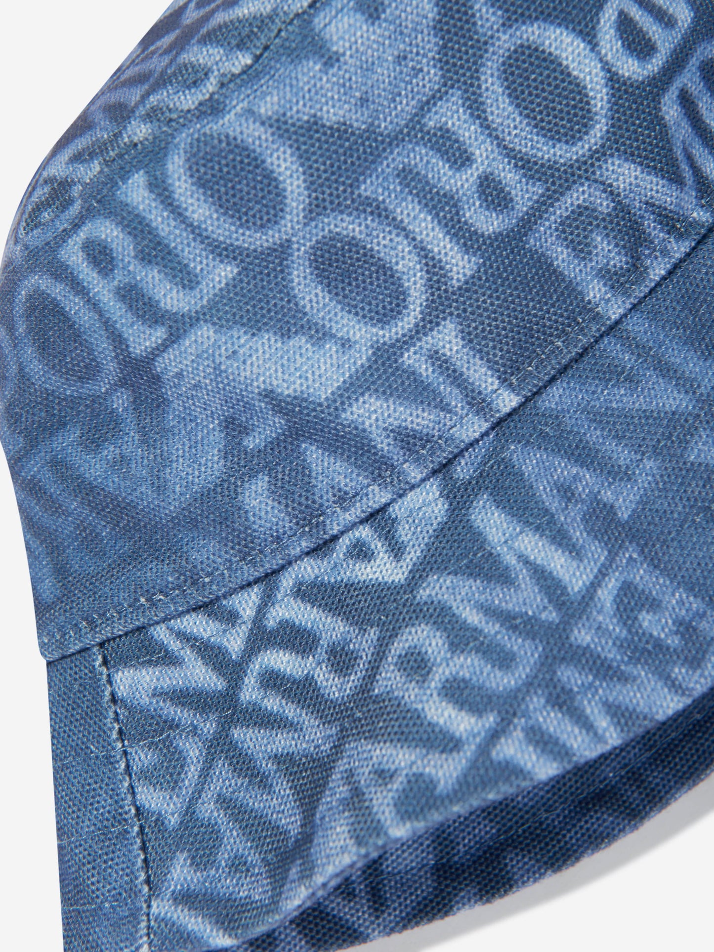 Emporio Armani Kids 徽标渔夫帽（蓝色）