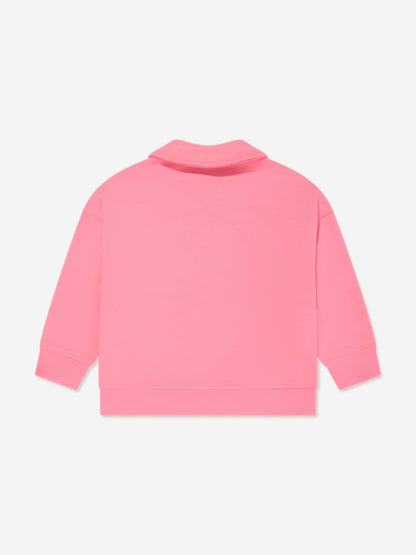 Emporio Armani 女童拉链上衣（粉色）
