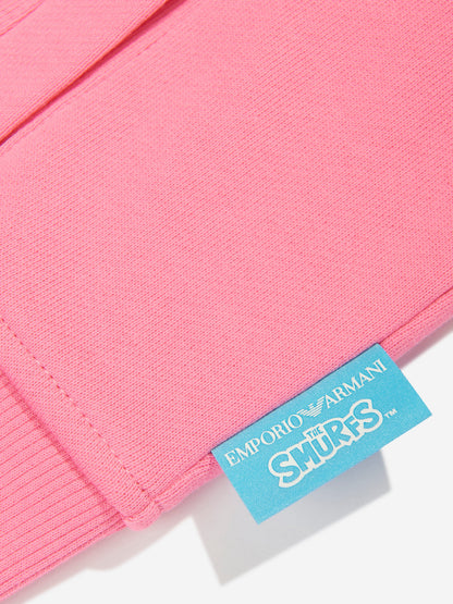 Emporio Armani 女童拉链上衣（粉色）