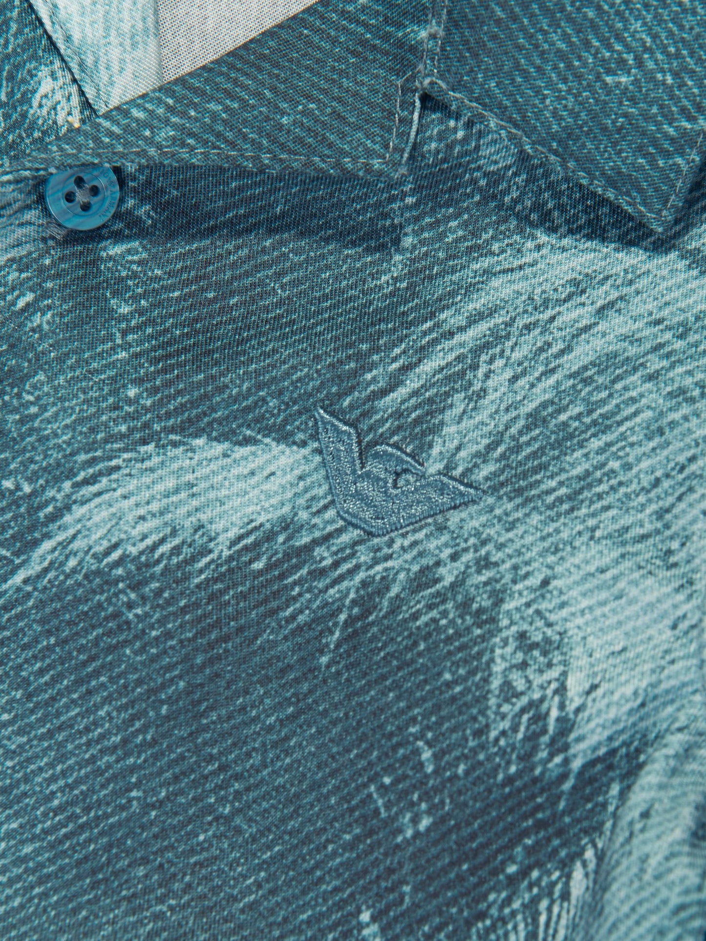 Emporio Armani 男婴棕榈叶衬衫（绿色）