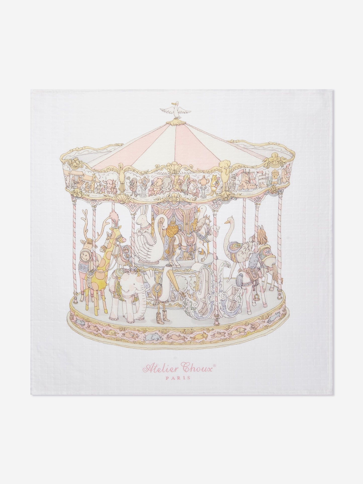 Atelier Choux 女婴旋转式襁褓（粉色）