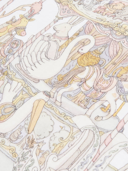 Atelier Choux 女婴旋转式襁褓（粉色）