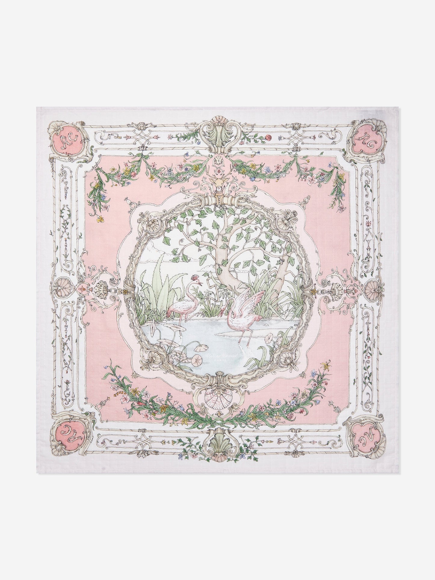 Atelier Choux 粉色女婴挂毯襁褓